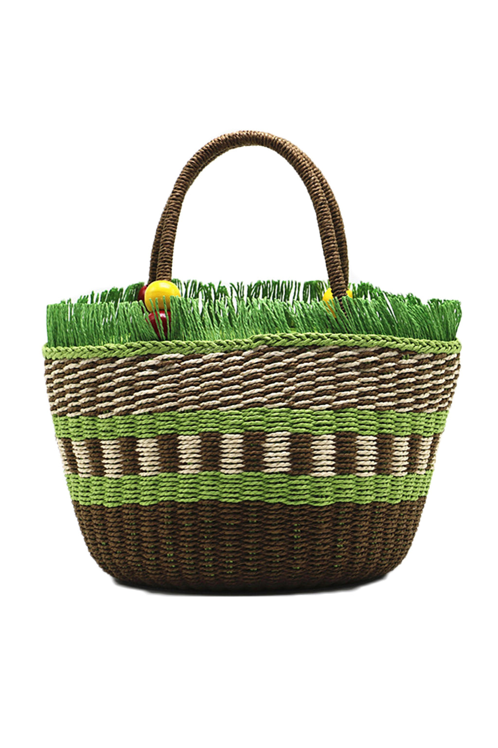 Straw Braided Tote Bag HB2570