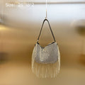 Rhinestone Tassel Handbag HB2577