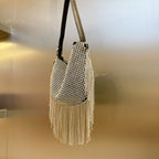 Rhinestone Tassel Handbag HB2577