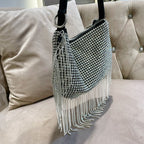 Rhinestone Tassel Handbag HB2577