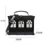 House Acrylic Crossbody Bag HB2599