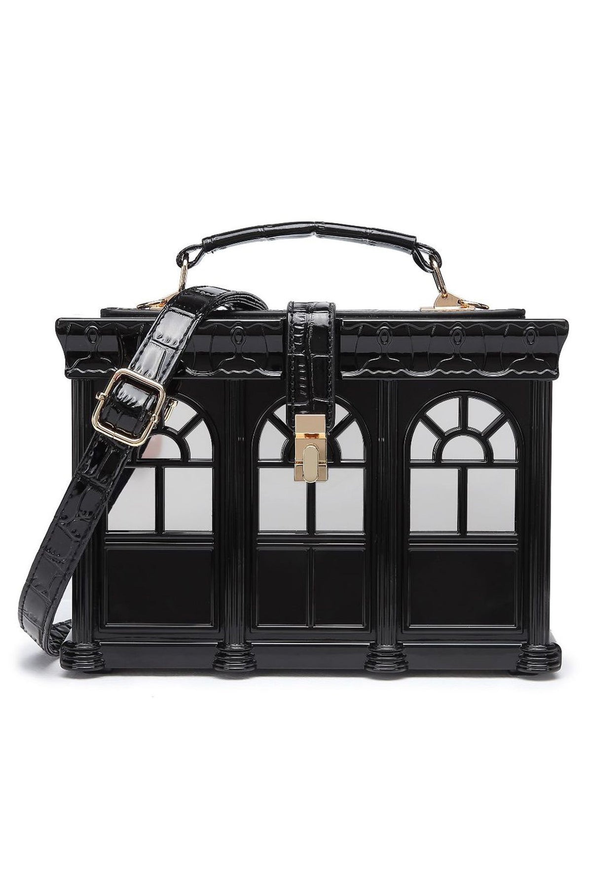 House Acrylic Crossbody Bag HB2599