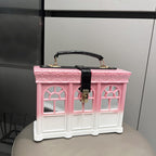 House Acrylic Crossbody Bag HB2599