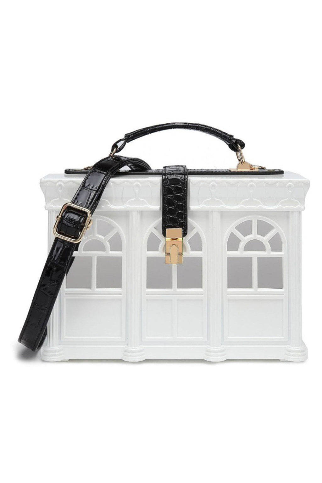 House Acrylic Crossbody Bag HB2599