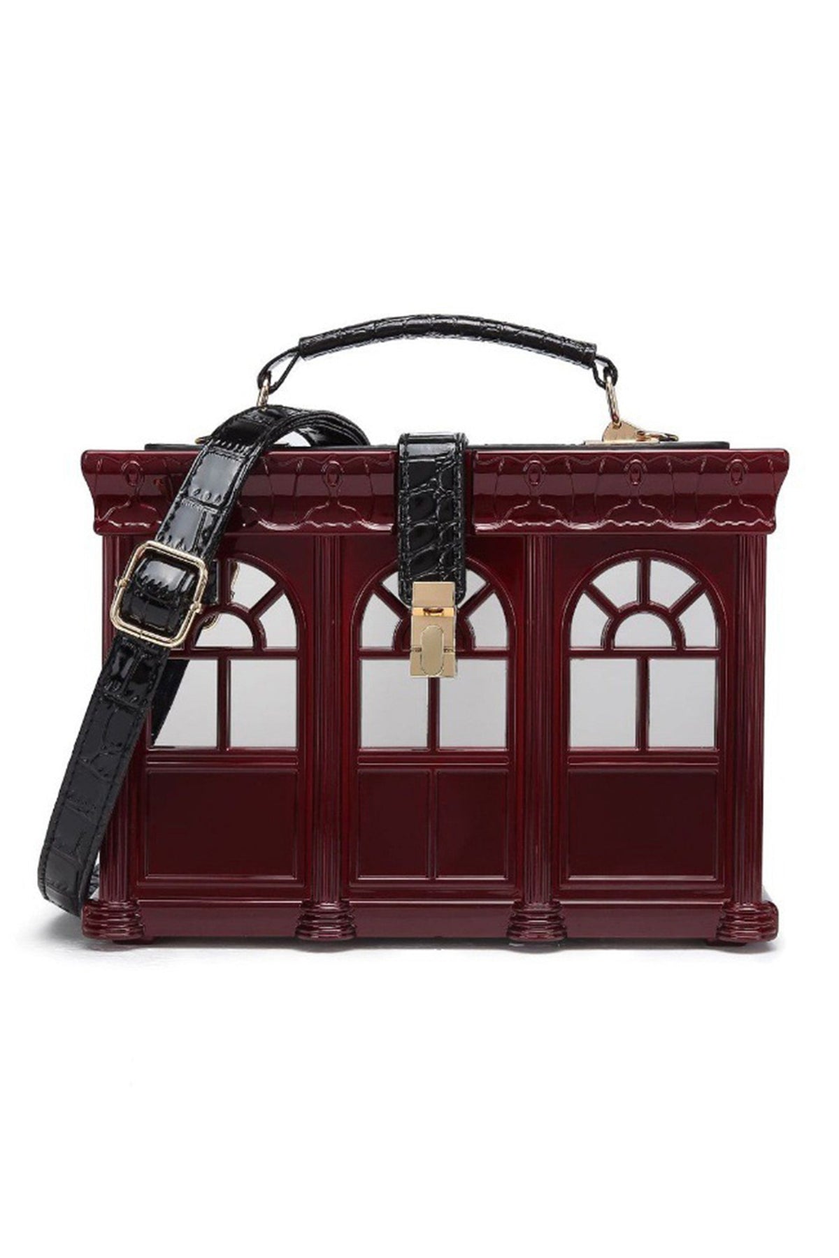 House Acrylic Crossbody Bag HB2599