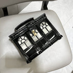 House Acrylic Crossbody Bag HB2599