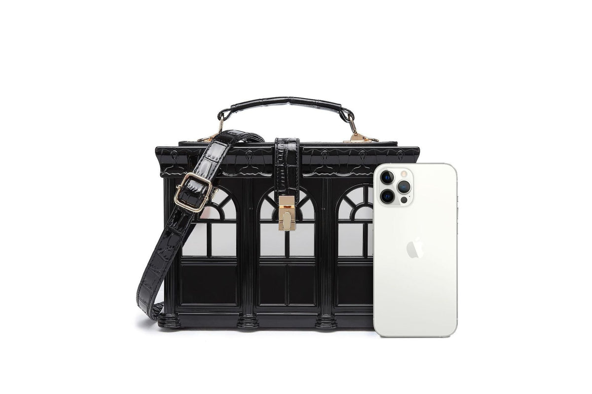 House Acrylic Crossbody Bag HB2599