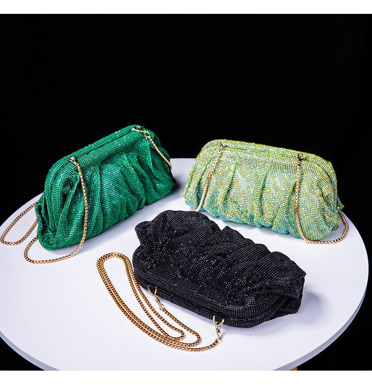 Rhinestone Clutch Bag HB2602