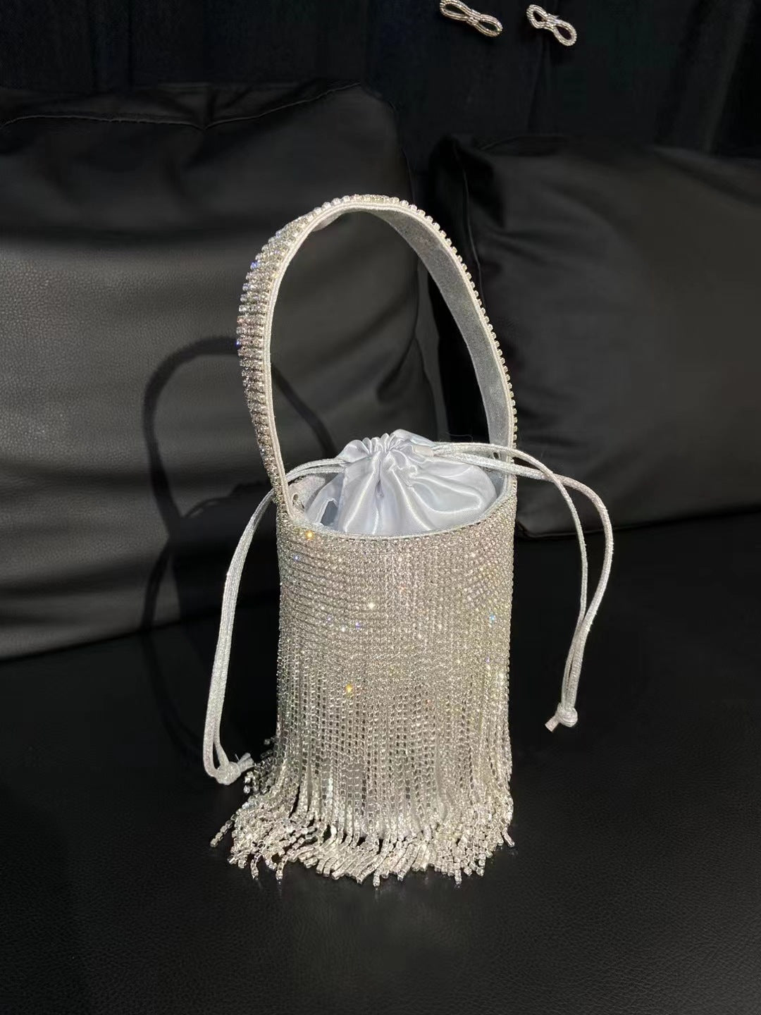 Rhinestone Bucket Bag HB2611