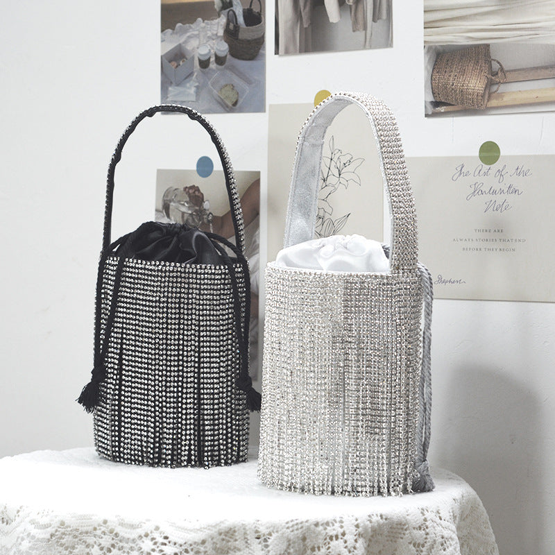 Rhinestone Bucket Bag HB2611