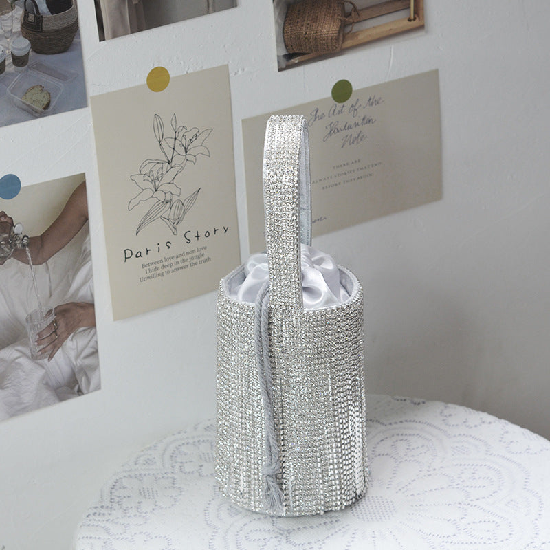 Rhinestone Bucket Bag HB2611