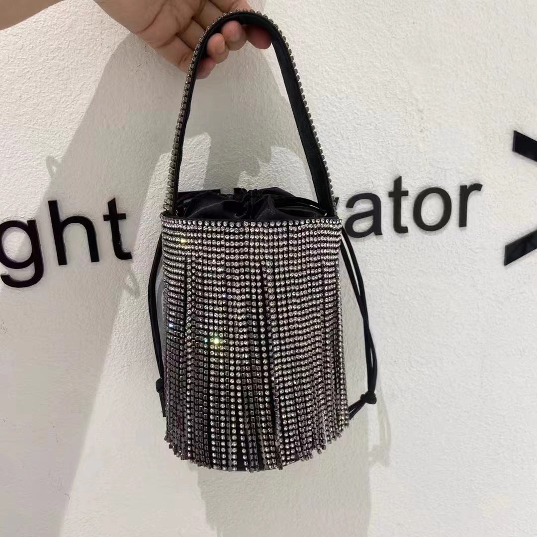 Rhinestone Bucket Bag HB2611