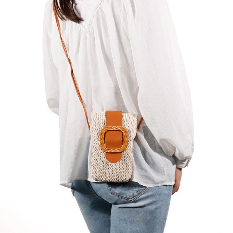 Straw Crossbody Bag HB2620