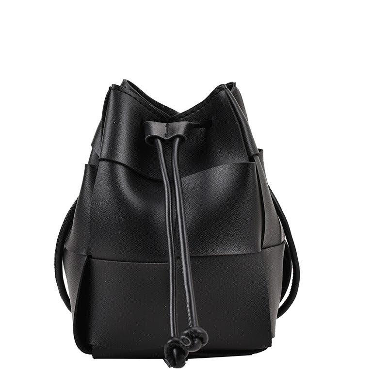 Braided Pu Bucket Bag HB2645