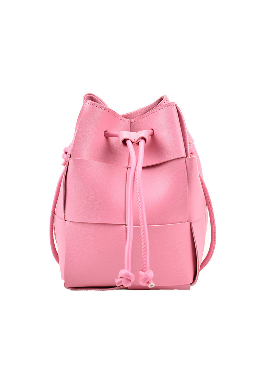 Braided Pu Bucket Bag HB2645