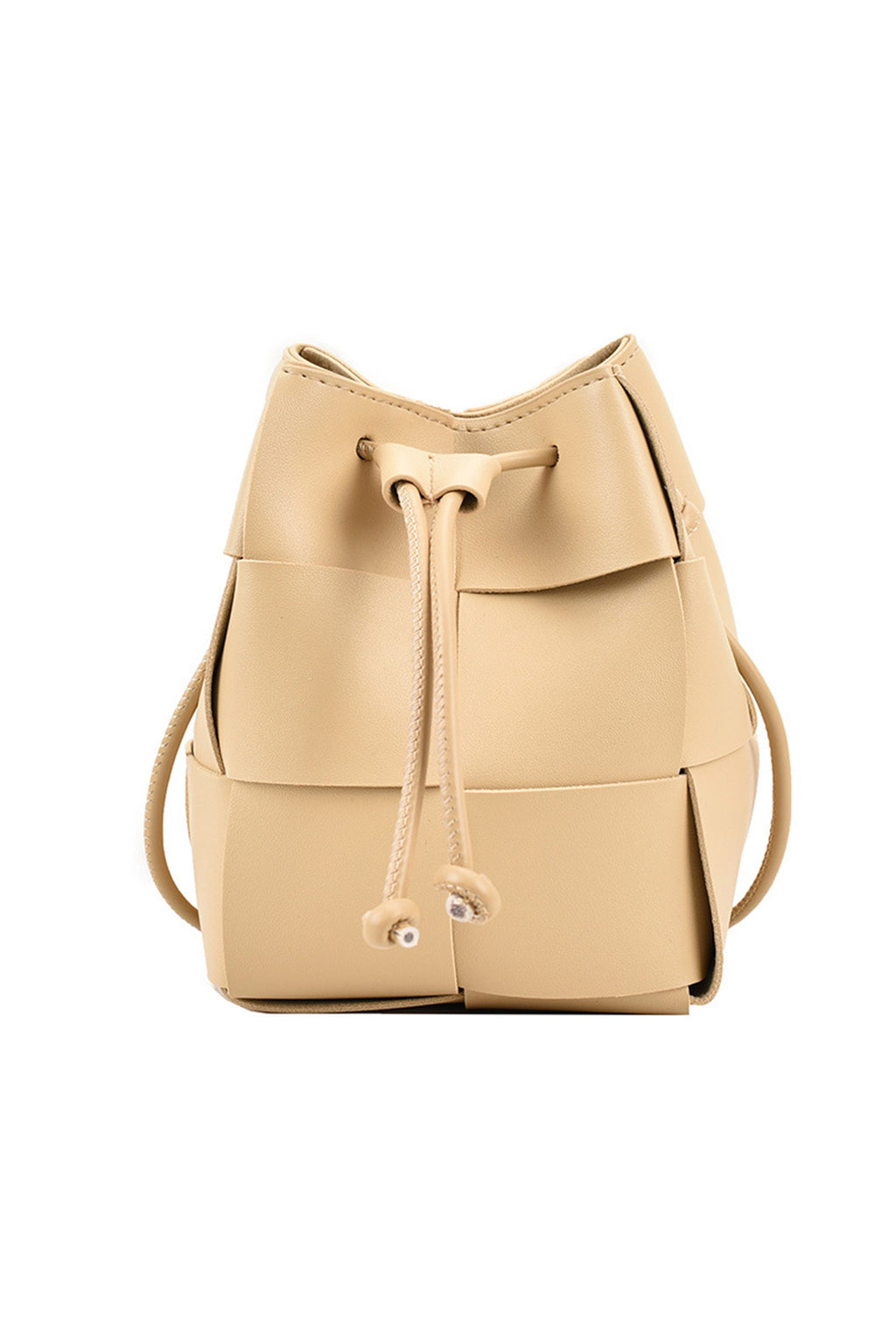 Braided Pu Bucket Bag HB2645