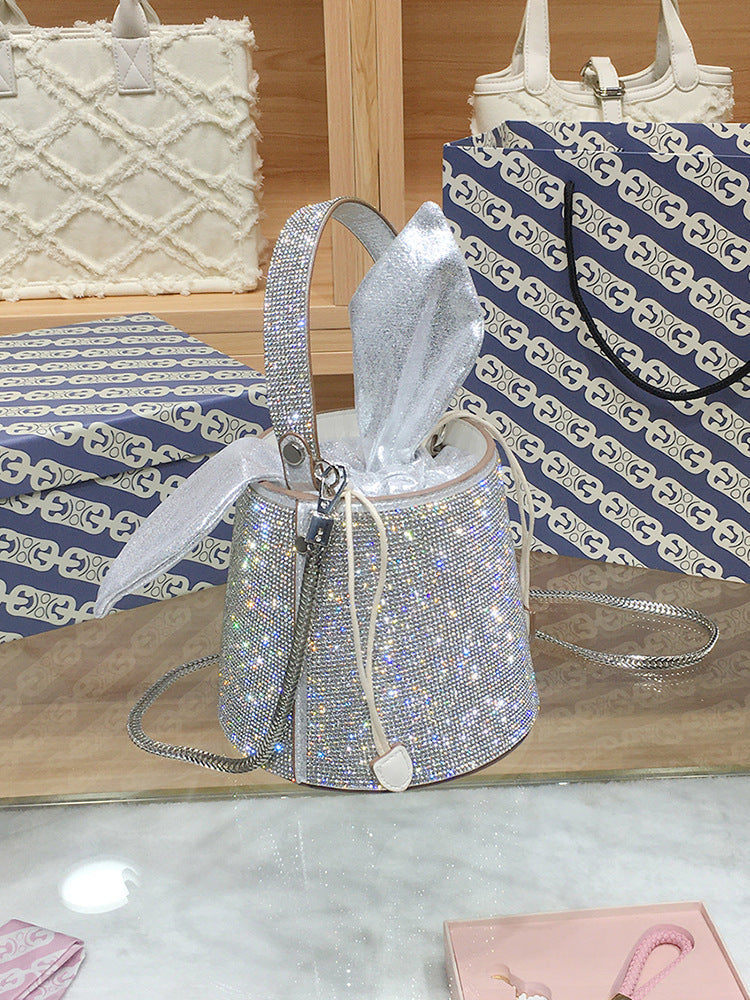 Rhinestone Bucket Bag HB2661