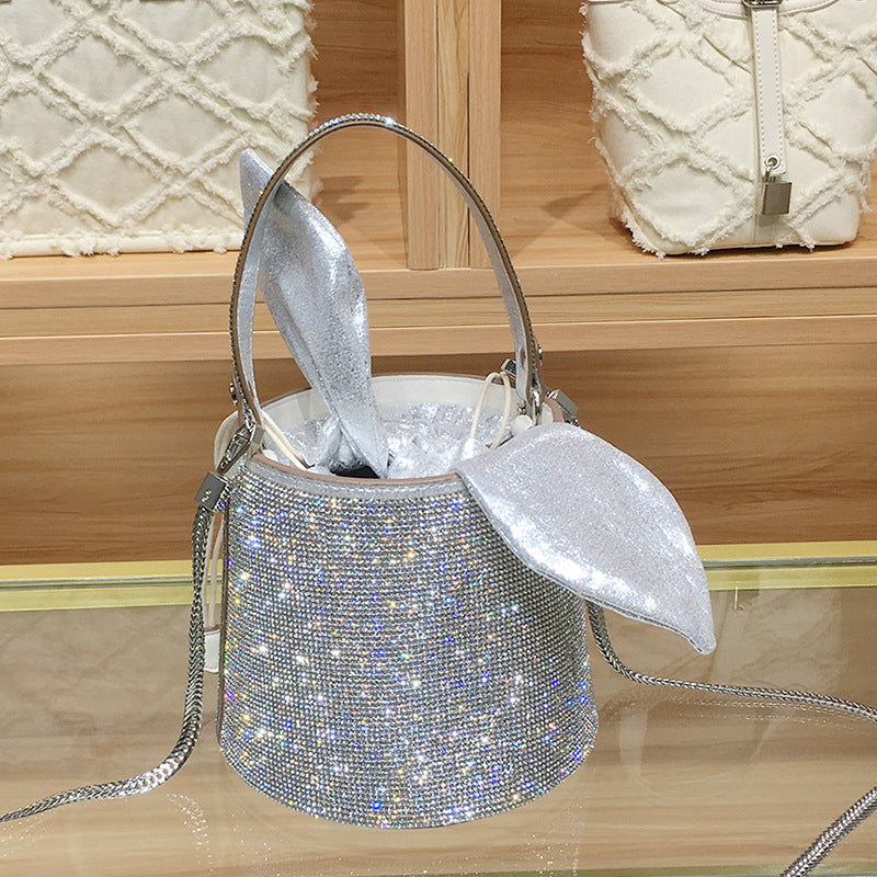 Rhinestone Bucket Bag HB2661