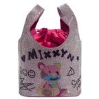 Bear Rhinestone Tote Bag HB2667