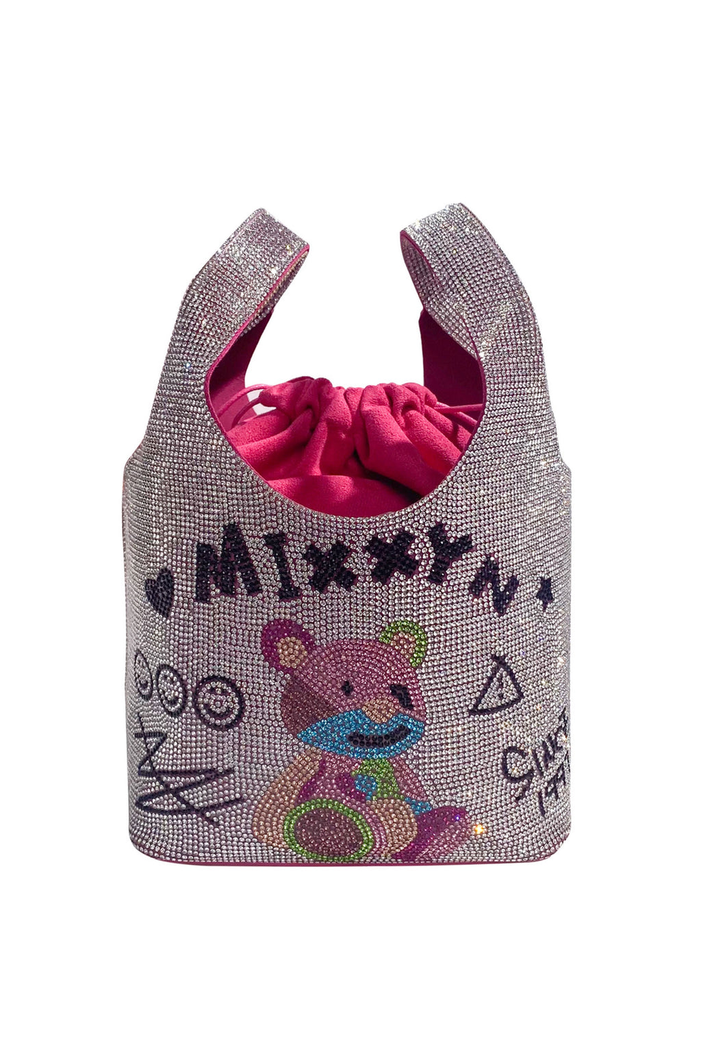 Bear Rhinestone Tote Bag HB2667