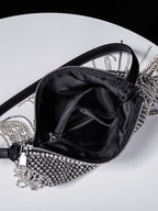 Rhinestone Tassel Underarm Bag HB2689
