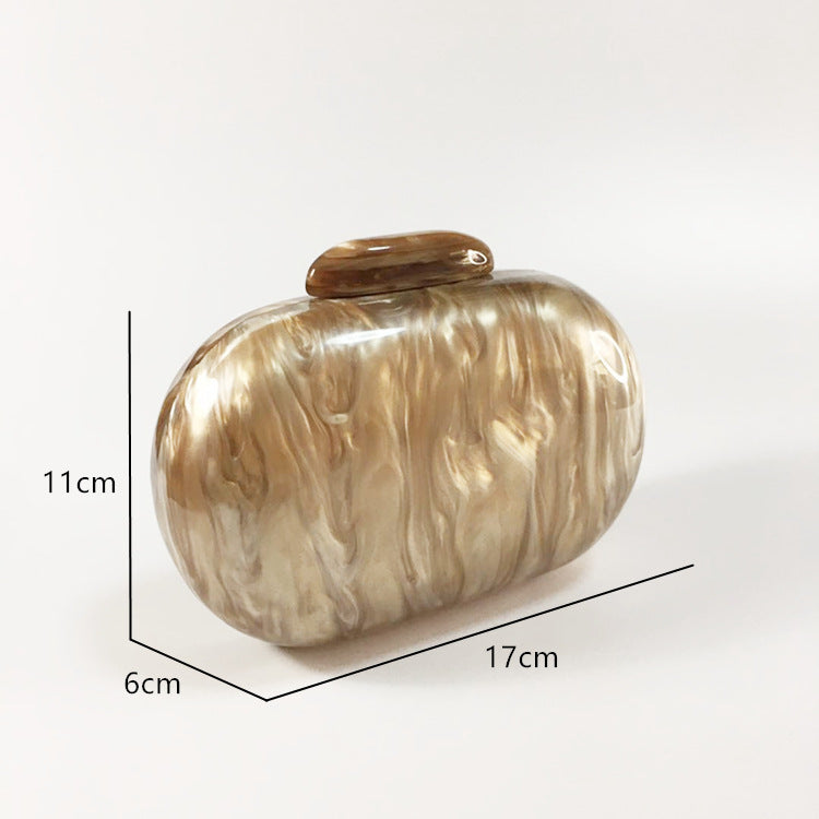 Oval Acrylic Bag HB2706