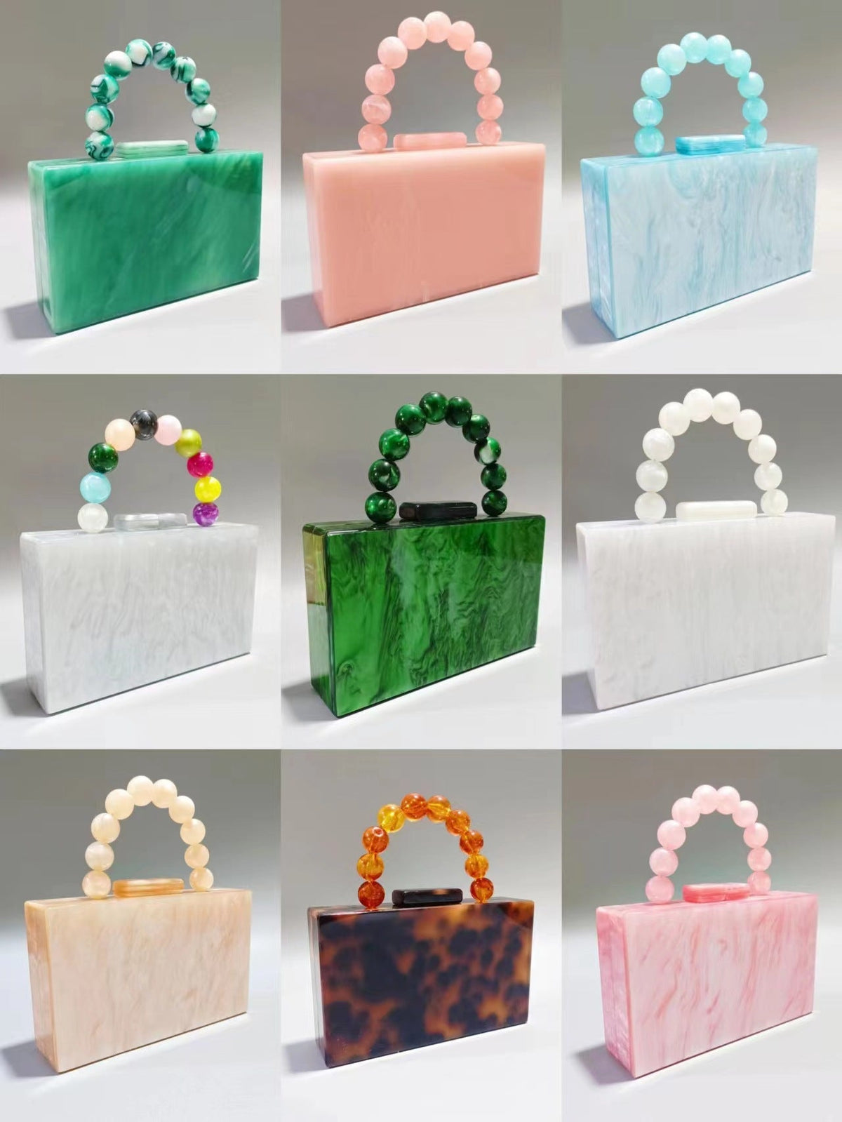Rectangle Acrylic Bag HB2708
