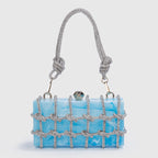 Rhinestone Tying Acrylic Bag HB2729