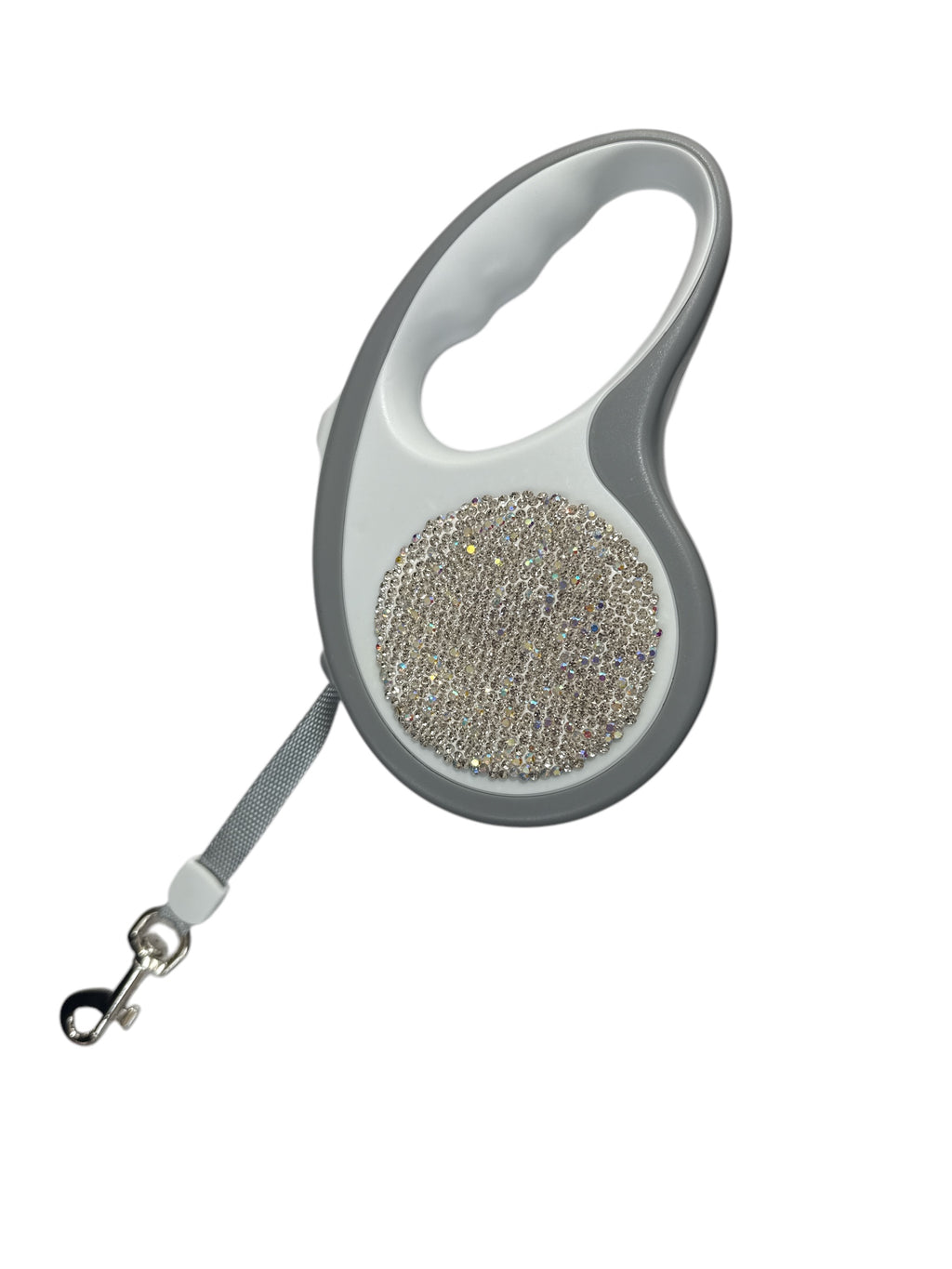 Ceramic Rhinestone Retractable Leash CR0004