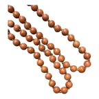 Red Gold Sandstone Beaded Necklaces N3180
