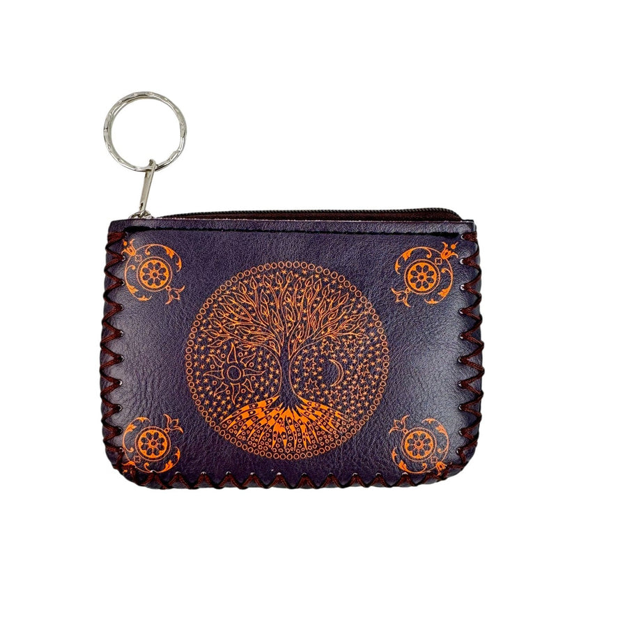 Printed Hand Stitched Coin Purse HB0665