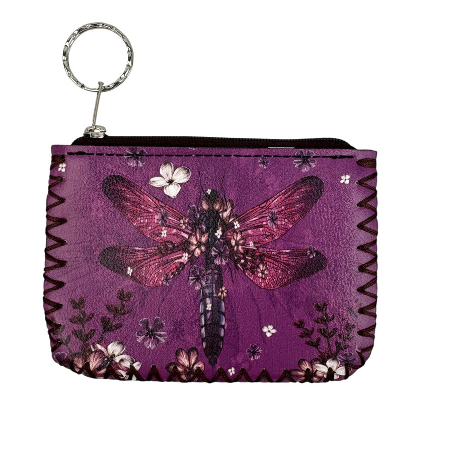 Printed Hand Stitched Coin Purse HB0665
