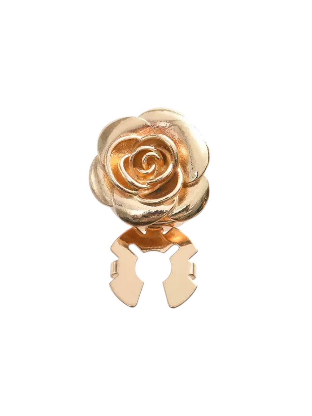 Rose Alloy Button Cover MIS5952