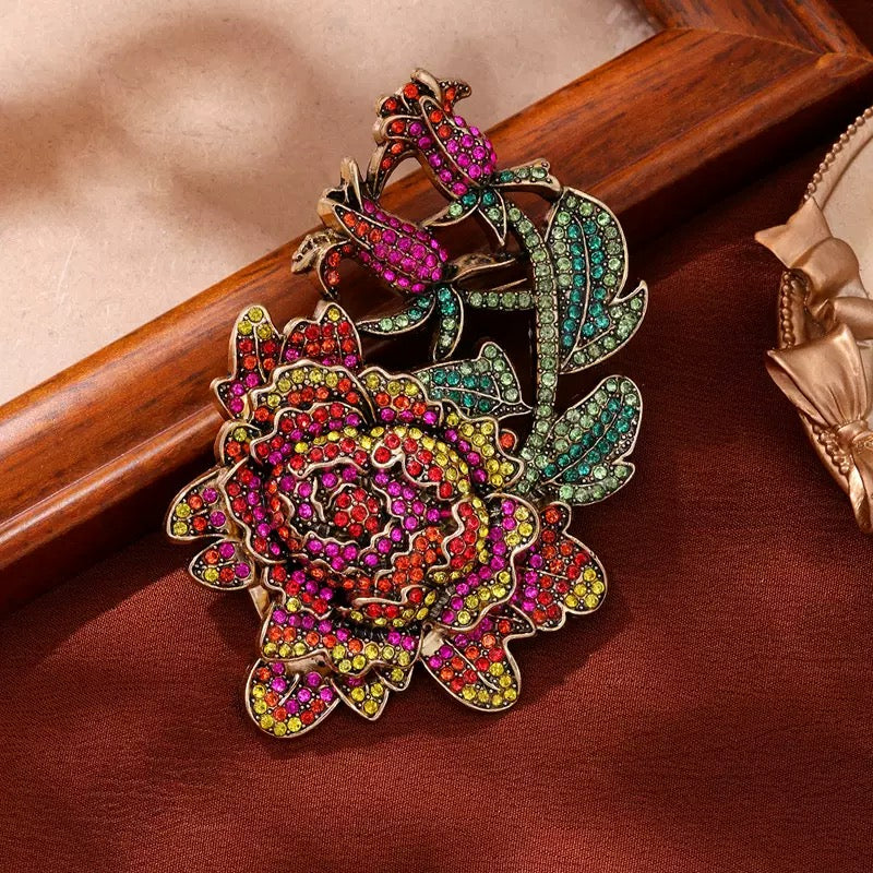 Flower Alloy Brooch PA5909