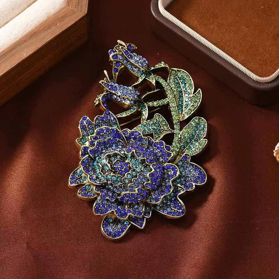 Flower Alloy Brooch PA5909