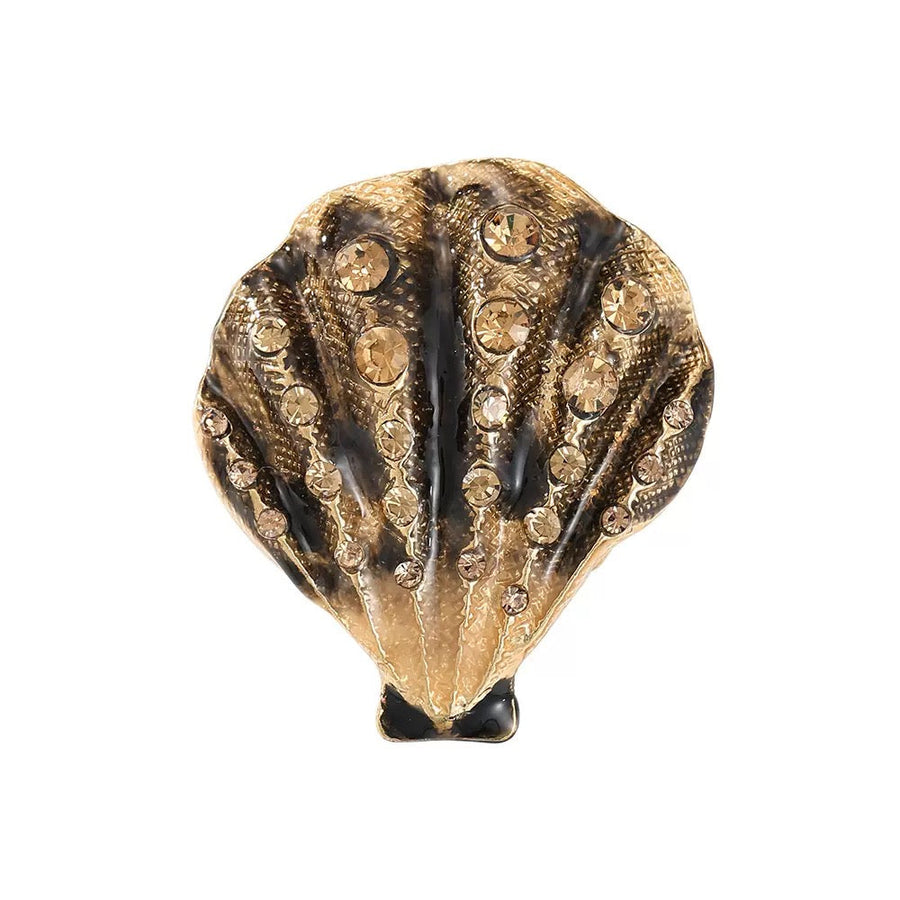 Shell Alloy Brooch PA6409