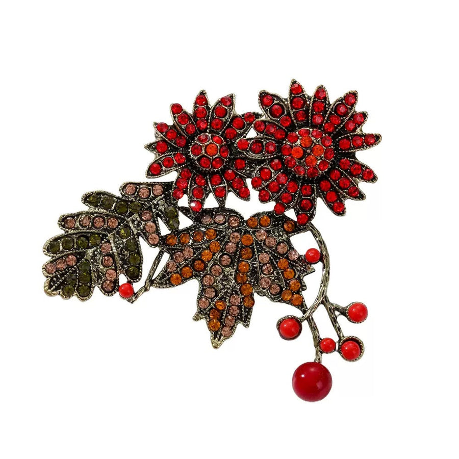 Flower Alloy Brooch PA6387