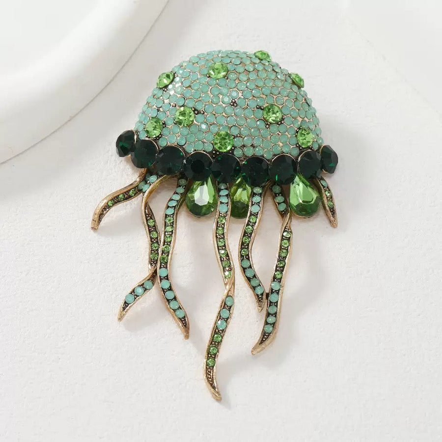 Jellyfish Alloy Brooch PA4980