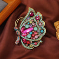 Butterfly Alloy Brooch PA6397 - view 2
