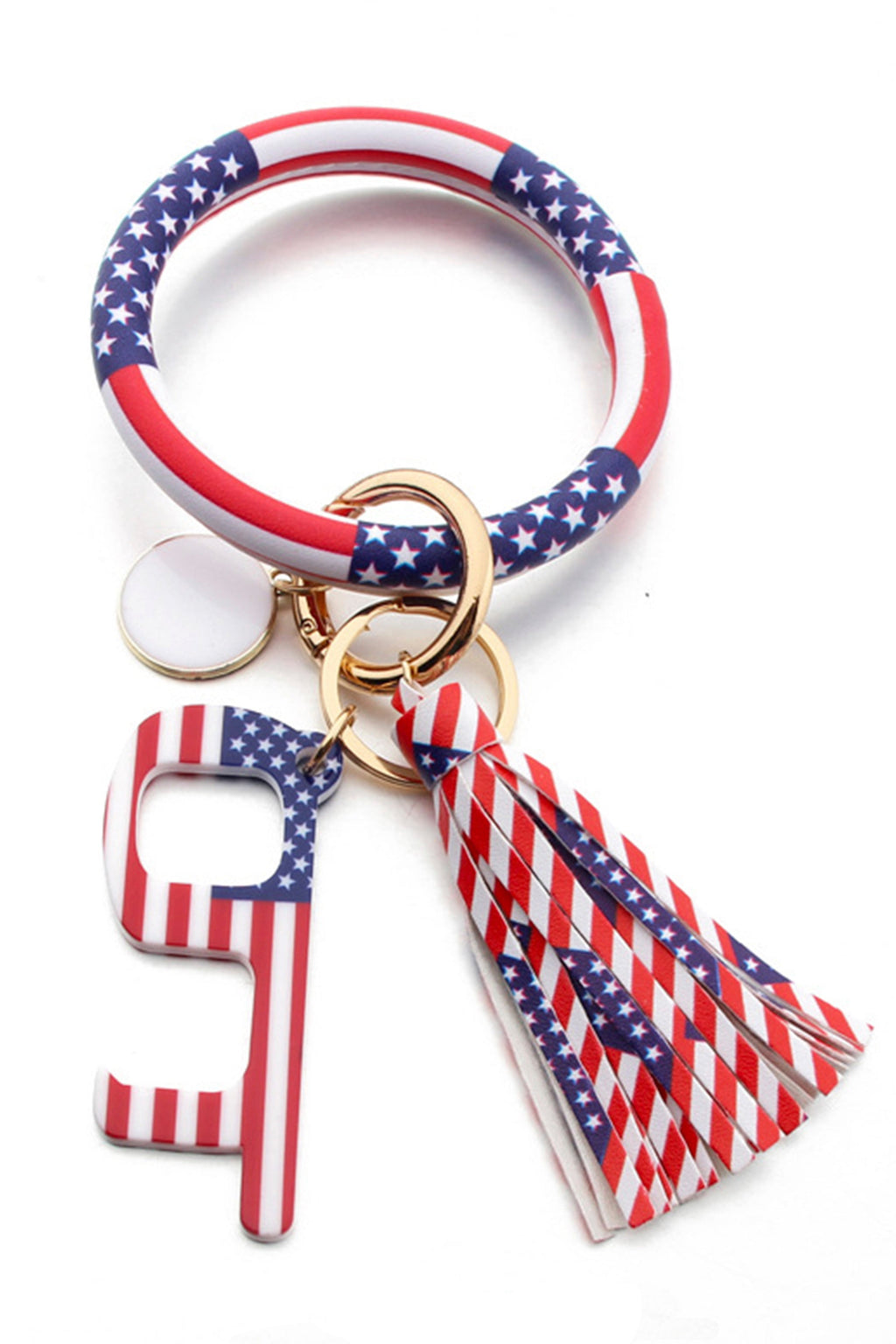 Contactless Door Opener Tassel Keychain K1136 - view 3