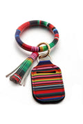 Hand Sanitizer Bottle Holder Tassel Keychain K1140