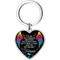 Wish Heart Pendant Keychain K1151