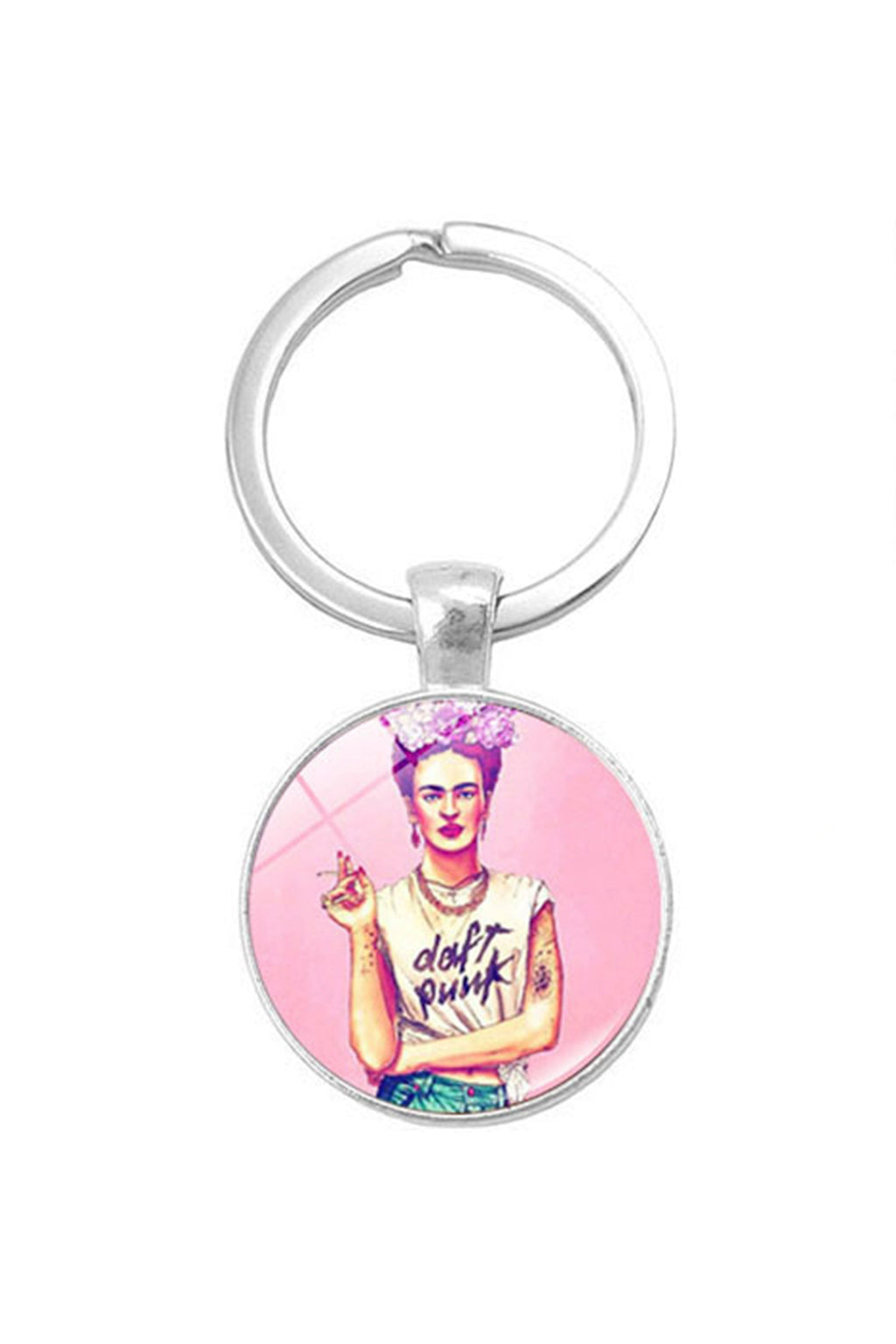 Frida Pendant Alloy Keychain K1155