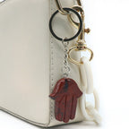 Natural Stone Fatima Palm Keychain K1173 - view 10
