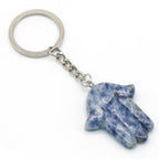 Natural Stone Fatima Palm Keychain K1173 - view 4