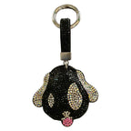 Dog Rhinestone Keychain K1237