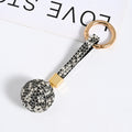 Ball Rhinestone Keychain K1264 - view 9