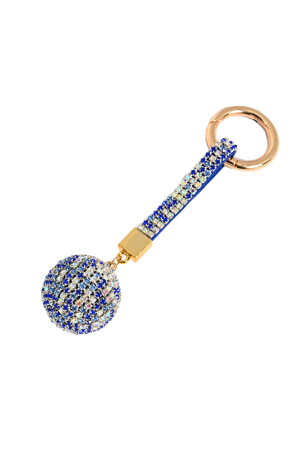 Ball Rhinestone Keychain K1264