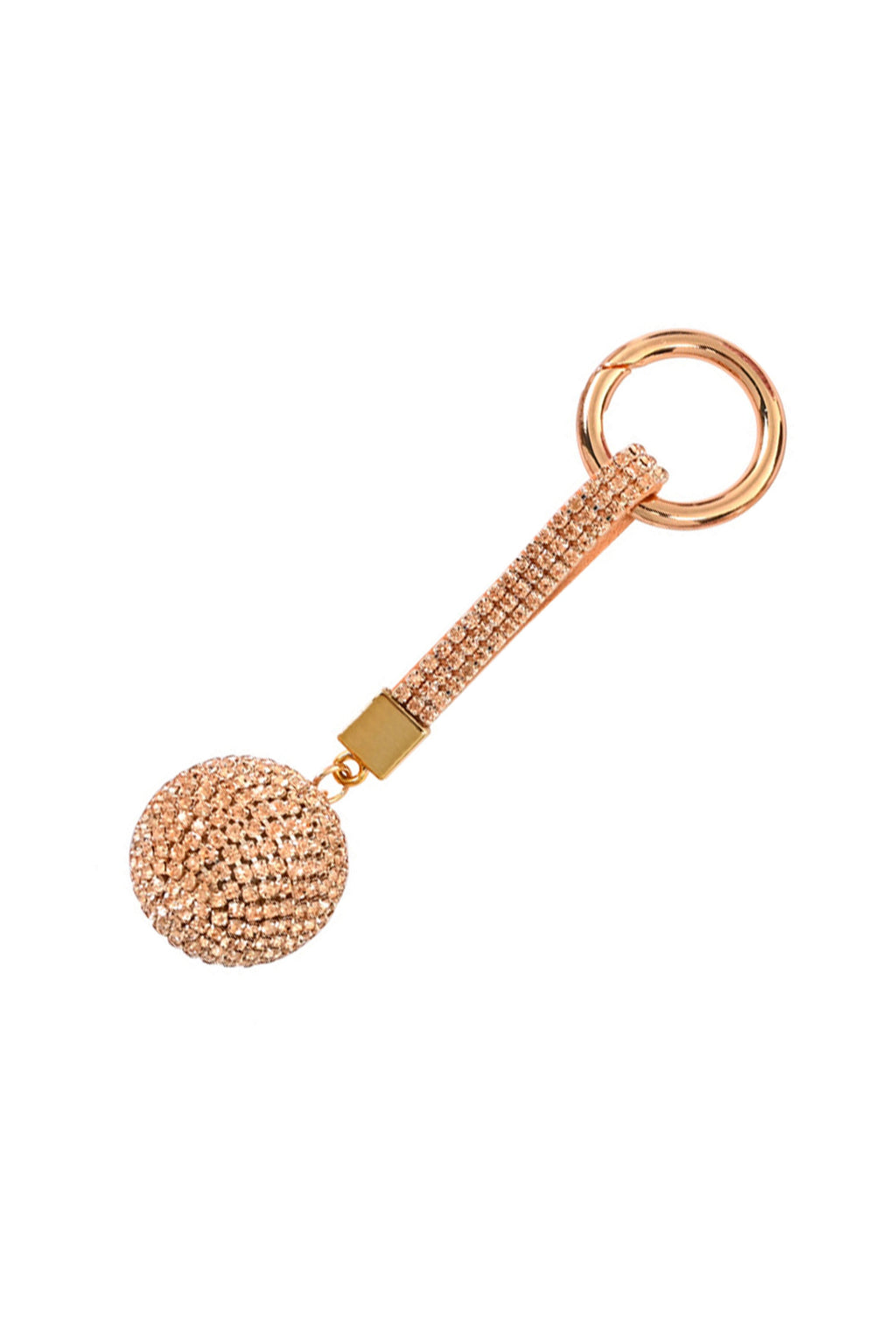 Ball Rhinestone Keychain K1264 - view 16