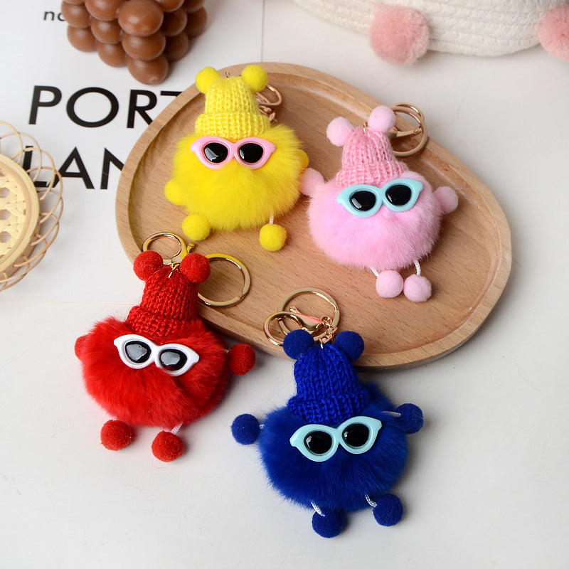 Eggette Artificial Wool Keychain K1282 - view 8